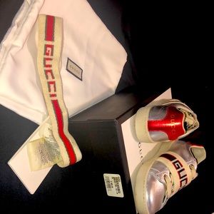 Gucci Little Kid Sneakers Plus Gucci Headband